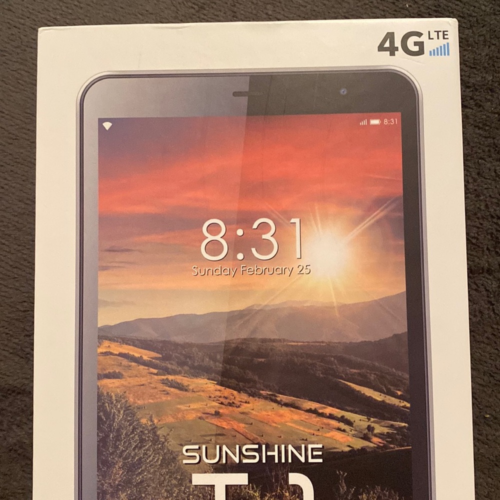 Sunshine T1 tablet
